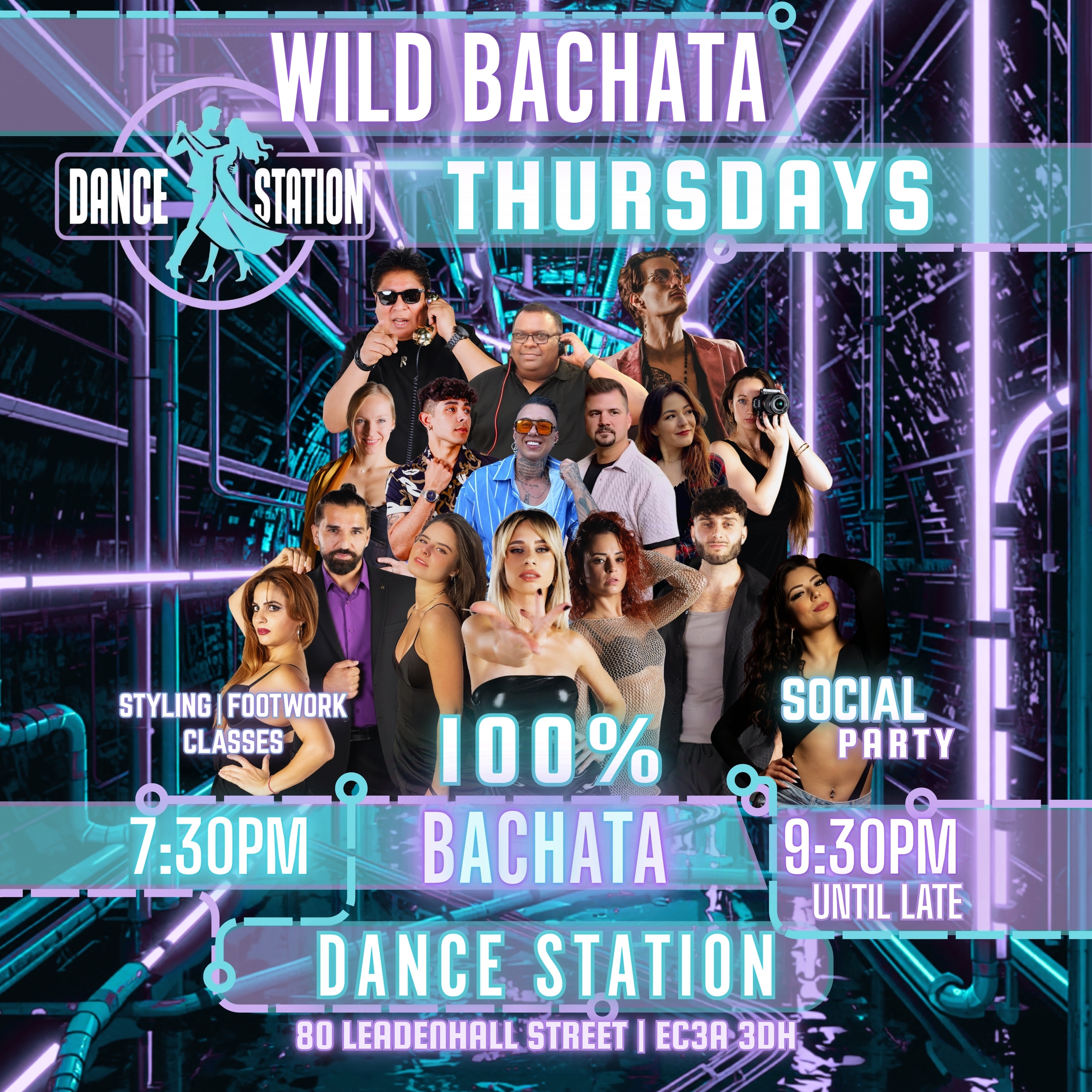 Wild Bachata Thursdays poster