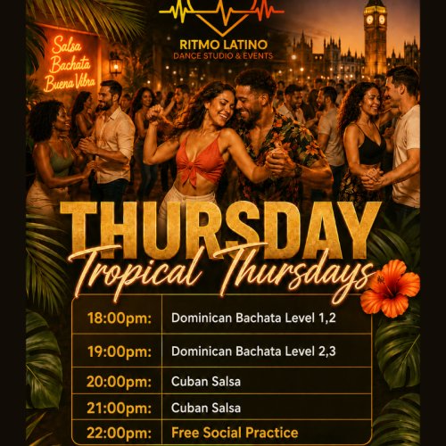 The Island Thursdays — Dominican Bachata & Cuban Salsa